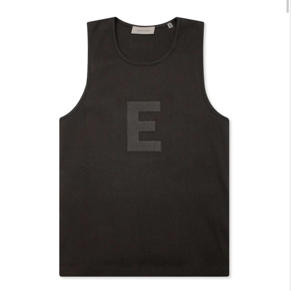 NWOT Fear of God Essentials Tank Top - Off Black